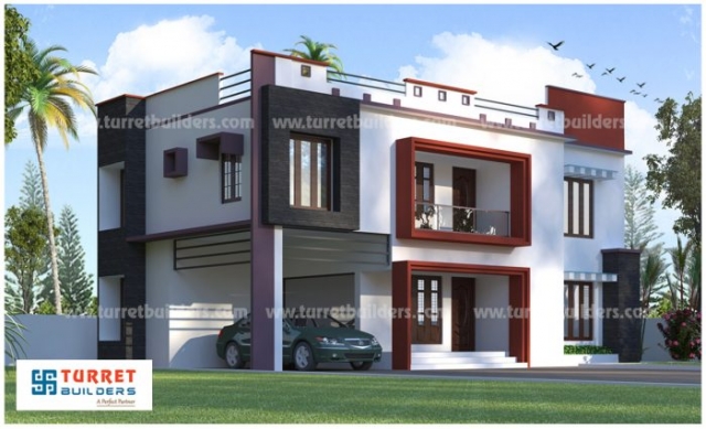 builders in trivandrum | builders in kerala | Kerala Plan | Elivation | contemporary house | traditional house |Good Elivation
