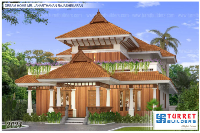 elavation plan thiruvananthapuram marthandam kollam ernakulam nedumangad turret builders sasthamangalam binoys home traditional elevation colonial elevation contemporary elevation